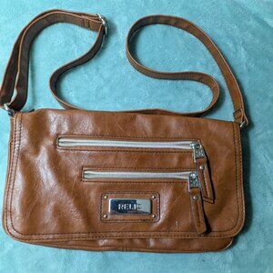 Womens Relic Over the Shoulder Purse/Bag Brown